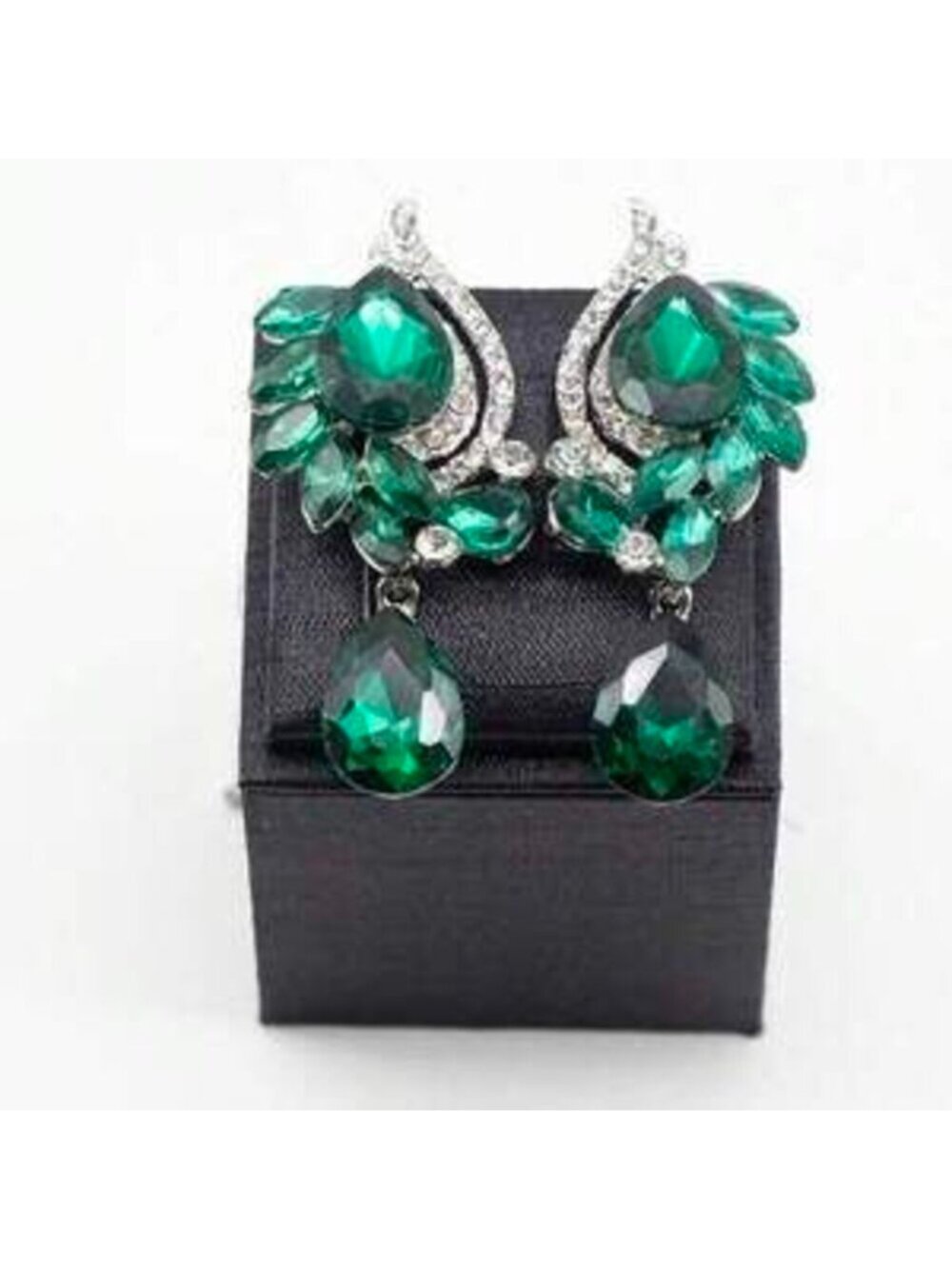Qlavoca Crystal For Teardrop Crystal Necklace And D Dainty Gift - Picture 6 of 7